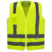 Colete 1 bolso amarelo fluorescente - Handex (M)